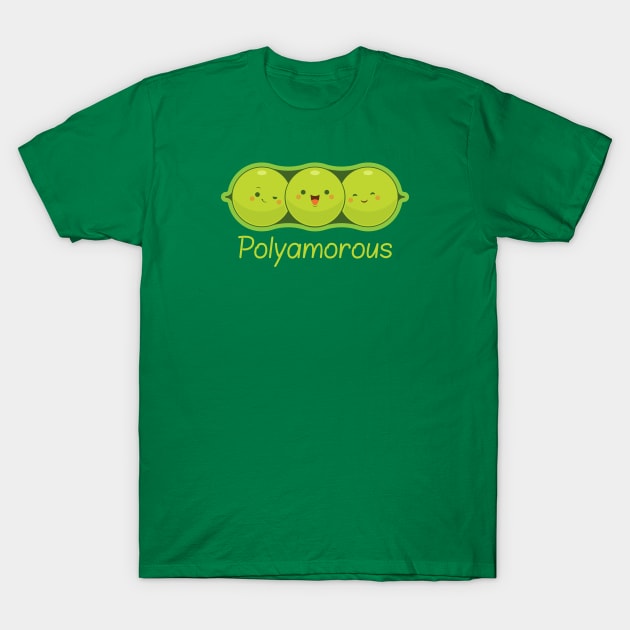 Poly Peas T-Shirt by penandkink